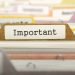 Important Concept. Colored Document Folders Sorted for Catalog. Closeup View. Selective Focus. 3D Render.
