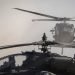 In a US helicopter