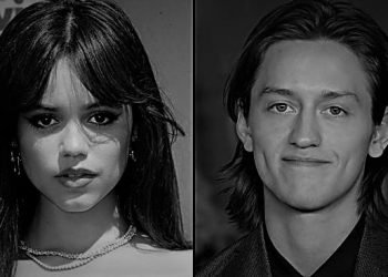 Jenna Ortega and Percy Hynes White